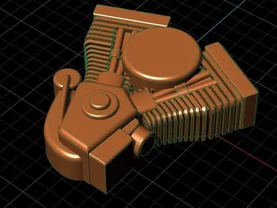 Harley-Davidson Code-CGH007 3D print model