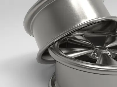 Muscle Rim Low-poly 3D model