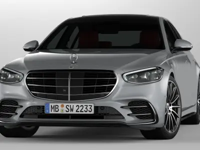 Mercedes-Benz S-Class 2021 3D model