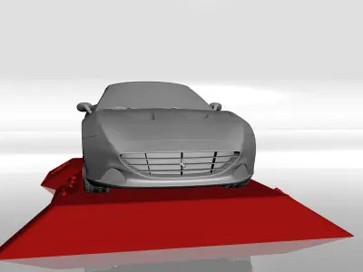 FERRARI CALIFORNIA T  3D PRINTABLE MODEL 3D print model
