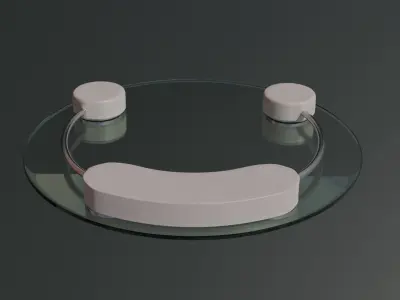 Electronic Weight Scale 3D model