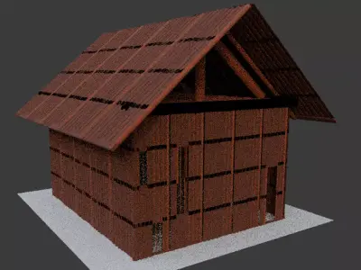 Abandoned Warehouse 3D model