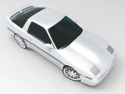 Toyota Supra Mk3 3D model