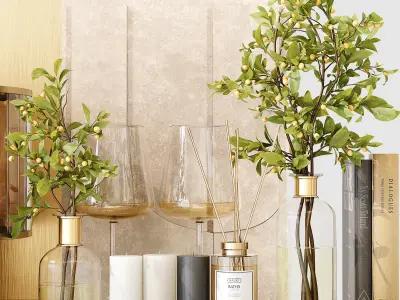 Decorative Set 096 3D model