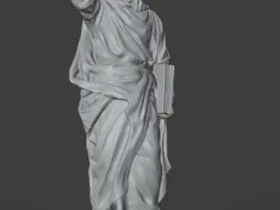 Saint Paul Sculpture 3D print model