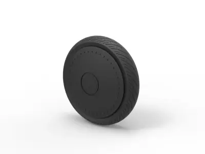  Car wheel 3 3D print model