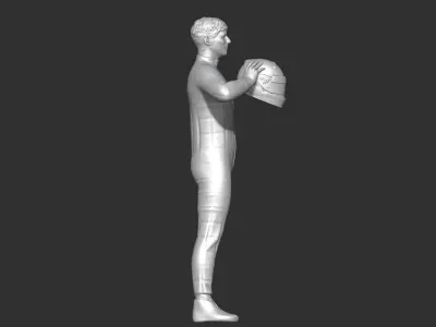 f1 max max verstappen fan-art 3D print model