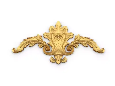 Classic decor ornament 79  3D model