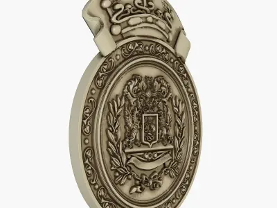 coat of arms 3D model