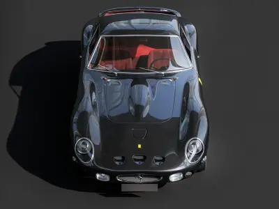 Ferrari 250 GTO - The Greatest Ferrari Ever Made Low-poly 3D model