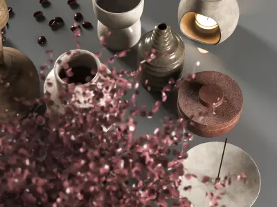 Decorative set 026 3D model