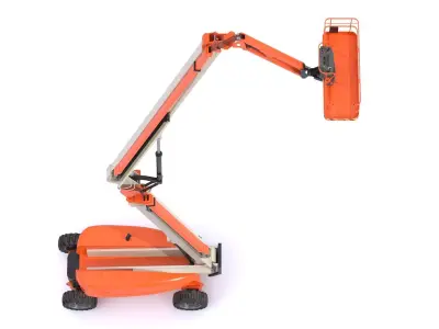JLG 1250AJP Articulating Boom Lift 3D model