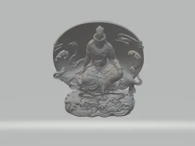 Jinmei - Guanyin 3D print model