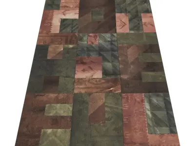 Rug Set 1979 3D model