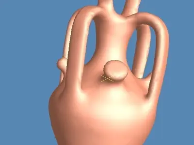 bottle vase Free 3D model