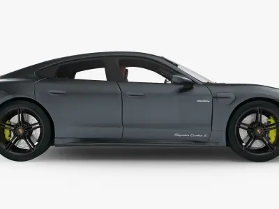 Porsche Taycan Turbo S 2020 3D model