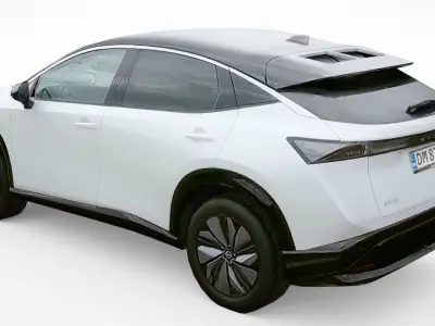 2022 Nissan Ariya Low-poly 3D model