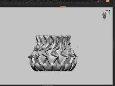 vase 3d print 444  3D print model