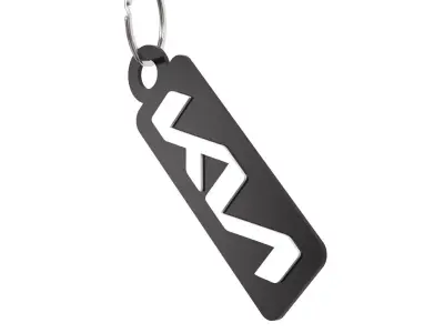 Kia keychain 03 3D print model
