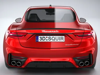 Maserati GranTurismo Trofeo 2023 3D model