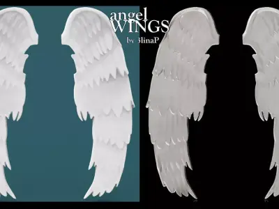 ANGEL WINGS 3D print model