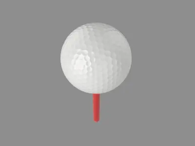 Golf Ball 3D model