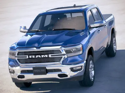 Dodge Ram Laramie 2019 3D model