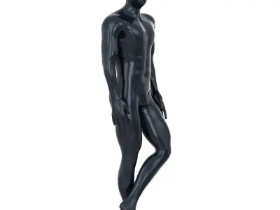 Male Abstract Mannequin 99 3D model
