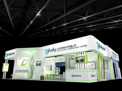Exhibition - Area - 15X15-3DMAX2009-07 3D model