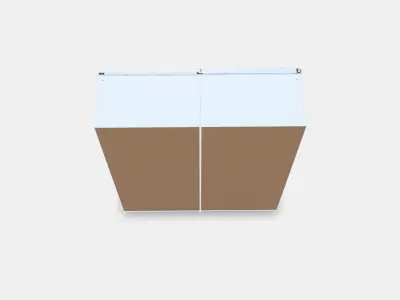 PAX - HASVIK Wardrobe Low-poly 3D model