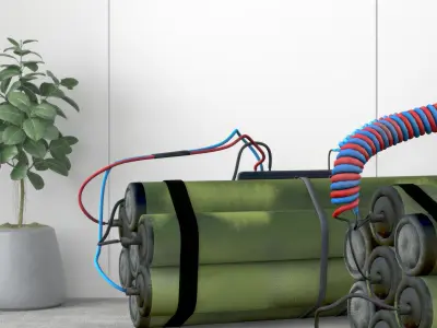 Modern Equipment monomer equipment Bomb 3D model