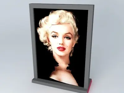 MARILYN 3D Sculpture Free 3D model
