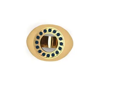 Signet Ring 3D print model