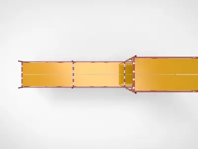 Scaffolding 3D model 6