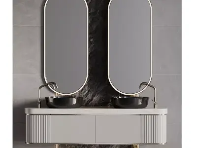 Bathroom Furniture 64 3D model