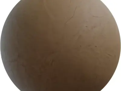 Brown Polished Plaster Wall PBR Texture Texture