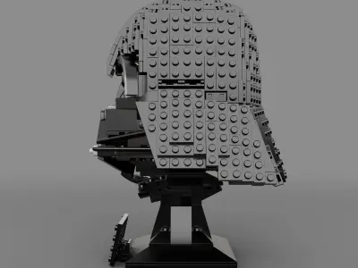Star Wars Darth Vader LEGO Helmet  3D model