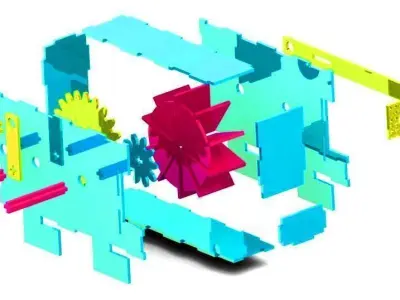 Bubble Box Free 3D model