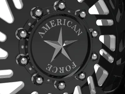 AMERICAN FORCE 670 SHIFT SD WHEEL 3D print model
