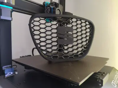 Seat Ibiza 6l Central Grille 3D model