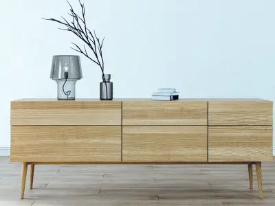 Day Interior scene 2 3D model