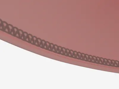 Strap Vest Top for Women Pink Mockup 3D model