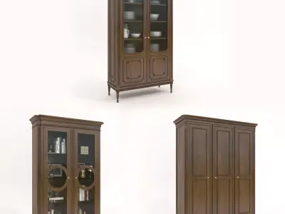 Classic European style Cabinet Collection 3 3D model