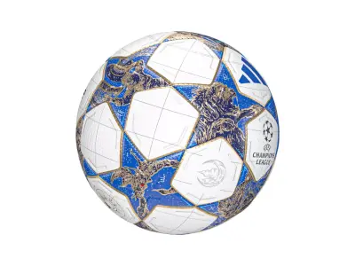UEFA Champions League 2026 Match Ball 3D model Low-poly 3D model