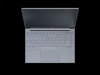 Hp Pavilion Aero 13 inch Laptop Low-poly 3D model