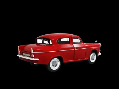 car retro Anglia 4  105E 3D model
