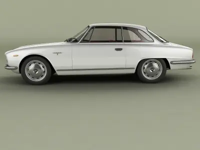 Alfa Romeo 2600 Sprint Coupe 3D model