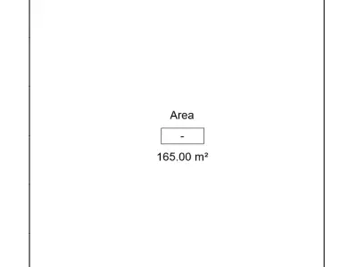 165 sqm modern house Revit model 3D model