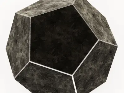 Arteriors Drea Side Table 3D model