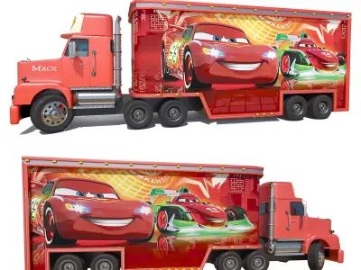 MCQUEEN MACK 3D model